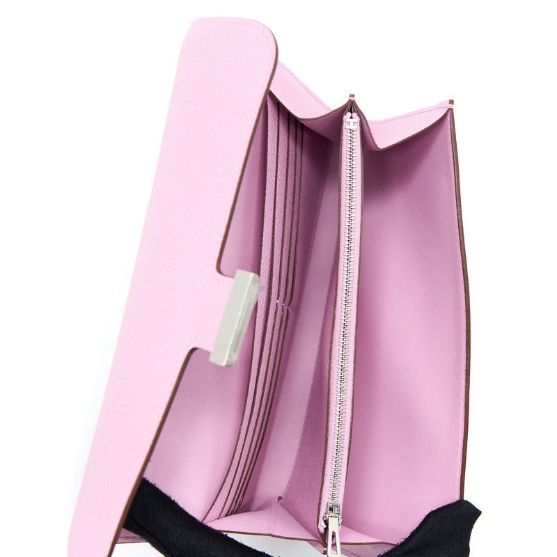 Hermes Constance To Go Epsom X9 Mauve Sylvestre SHW Stamp Z