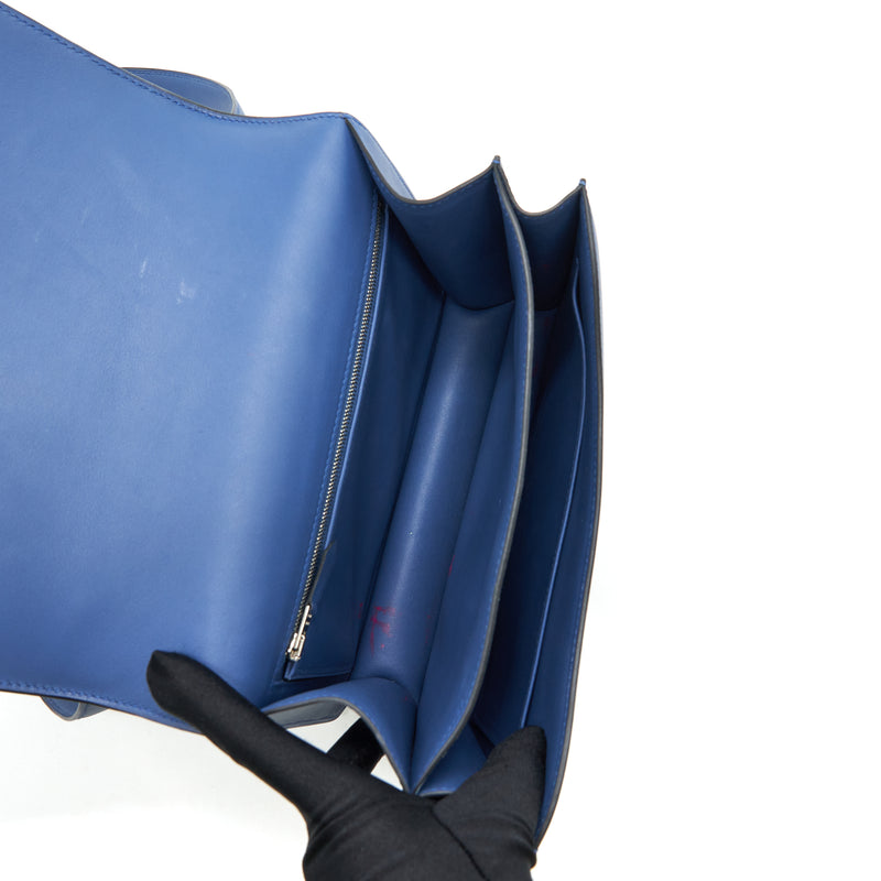 Hermes Constance 24 Swift R2 Blue Agate SHW Stamp X