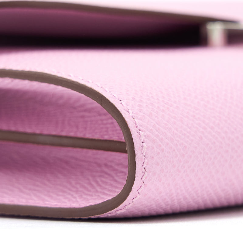 Hermes Constance To Go Epsom X9 Mauve Sylvestre SHW Stamp Z