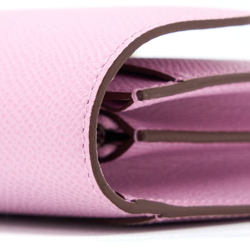 Hermes Constance To Go Epsom X9 Mauve Sylvestre SHW Stamp Z