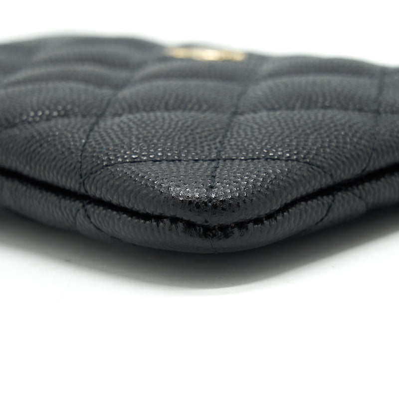 Chanel Mini Pouch Caviar Black LGHW