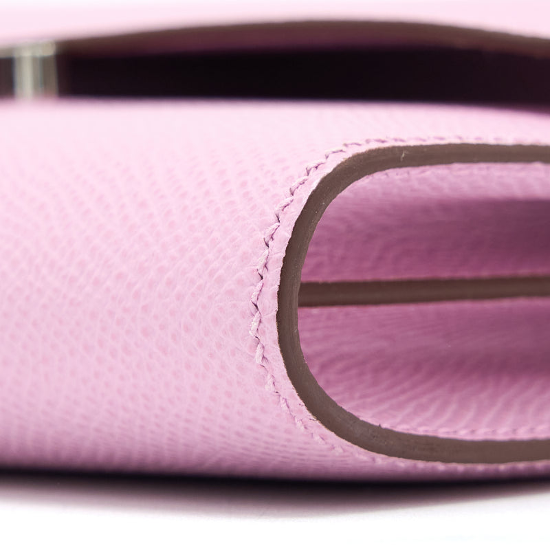 Hermes Constance To Go Epsom X9 Mauve Sylvestre SHW Stamp Z