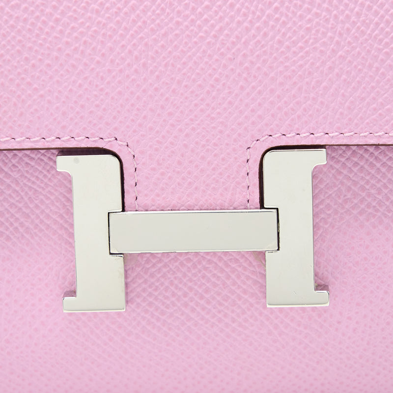 Hermes Constance To Go Epsom X9 Mauve Sylvestre SHW Stamp Z