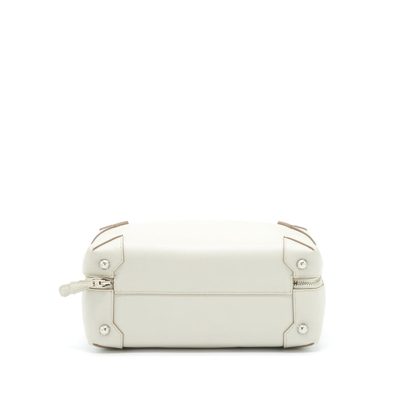 Hermes Maxi Box Evercolor Craie SHW Stamp Square R
