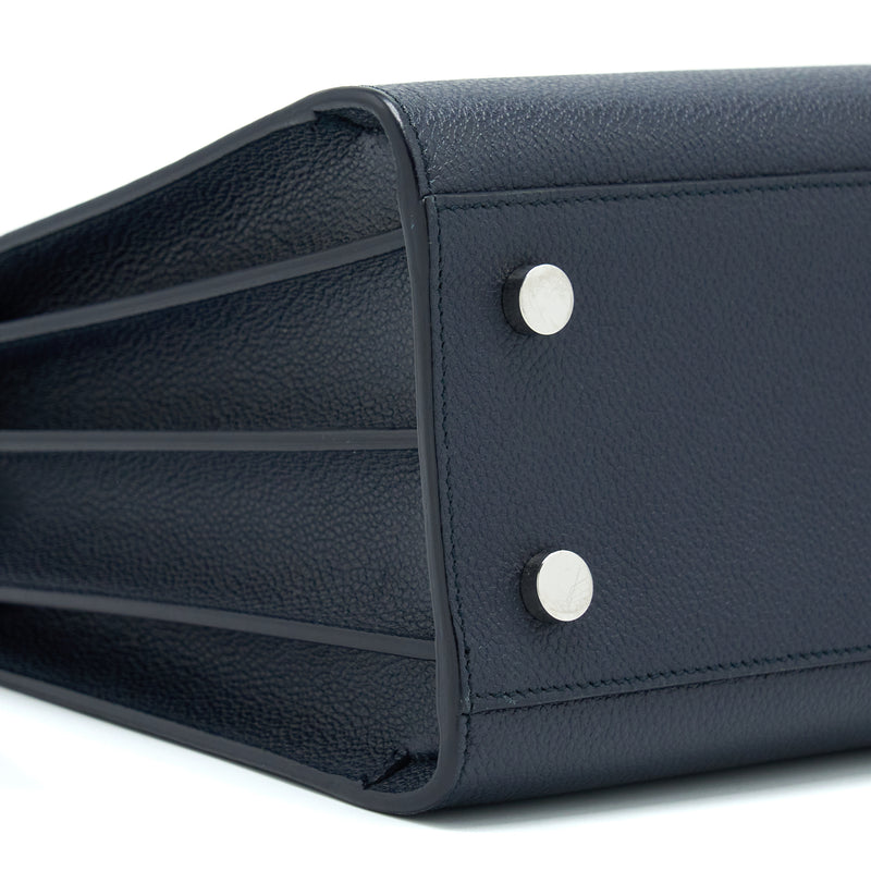 Saint Laurent/YSL Baby Sac De Jour  Calfskin Navy SHW