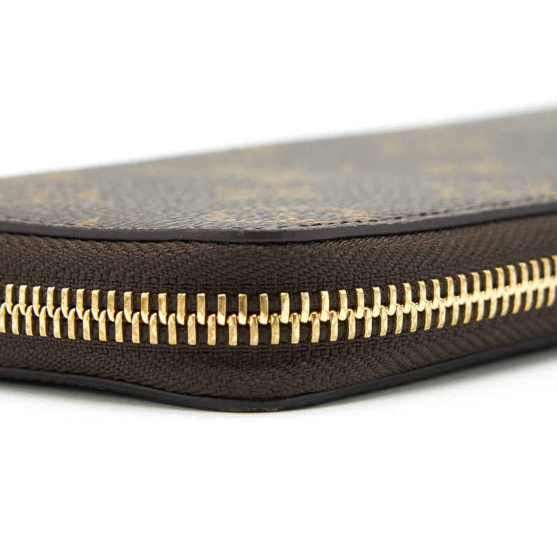 Louis Vuitton Clemence Long Wallet Monogram Canvas Fuchsia