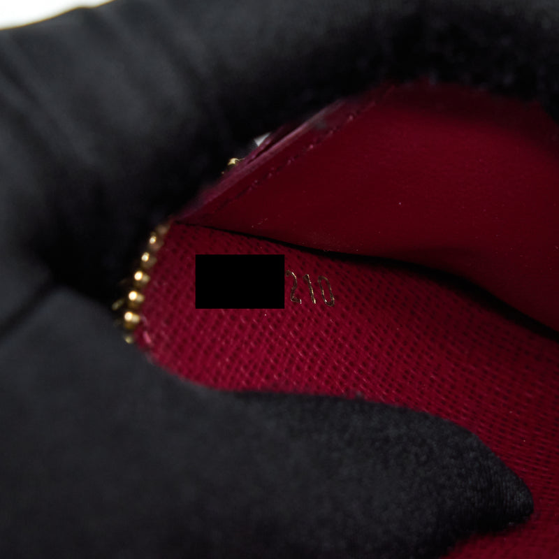 Louis Vuitton Clemence Long Wallet Monogram Canvas Fuchsia
