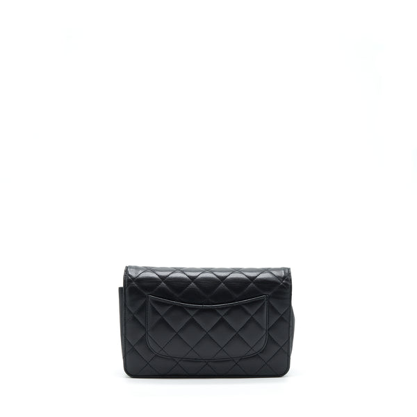 Chanel Wallet On Chain Lambskin Black SHW