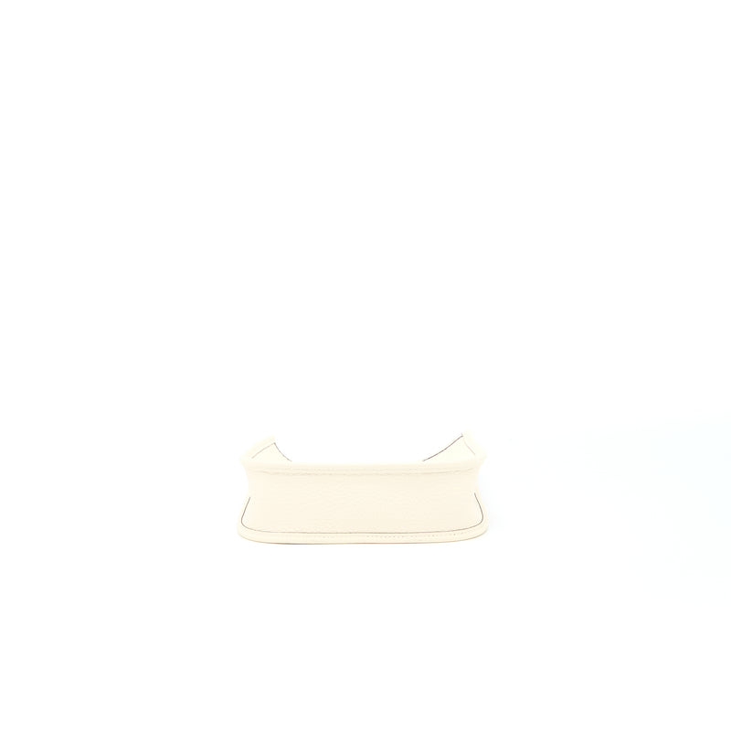 Hermes Mini Evelyne Clemence Nata SHW Stamp U