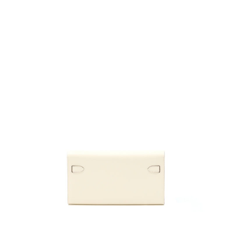Hermes Kelly to Go Epsom Nata/Jaune Poussin SHW Stamp U