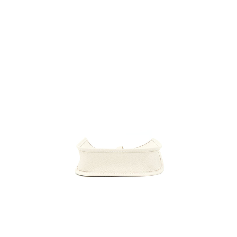 Hermes Mini Evelyn Clemence Craie GHW Stamp U