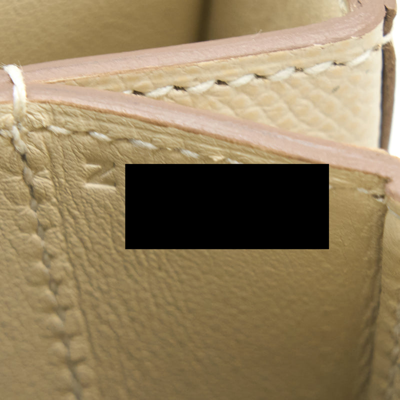 Hermes Mosaique 24 Mini Epsom Carie GHW Stamp Z