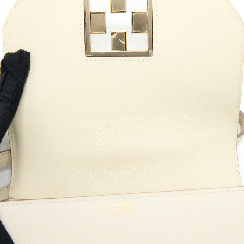 Hermes Mosaique 24 Mini Epsom Carie GHW Stamp Z