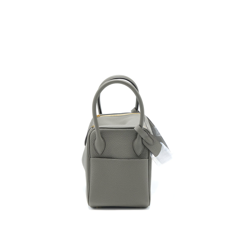 Hermes Lindy 26 Clemence 0L Gris Meyer GHW Stamp U