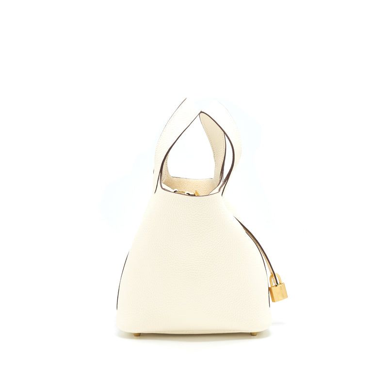 Hermes picotin 18 Lock Bag Nata GHW stamp Z