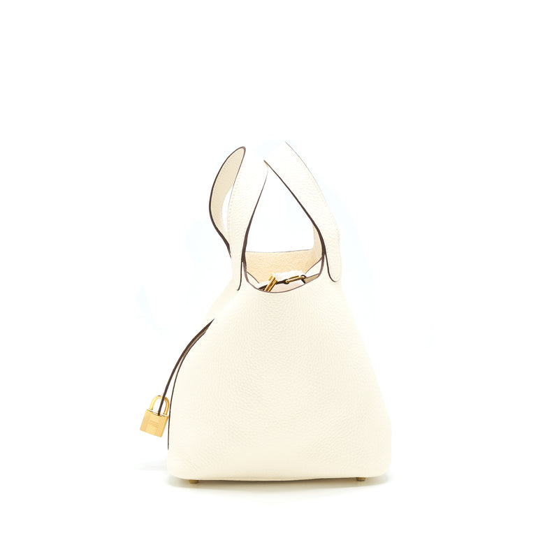 Hermes picotin 18 Lock Bag Nata GHW stamp Z