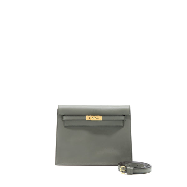 Hermes Kelly Danse Evercolor 0L Gris Meyer GHW Stamp Z