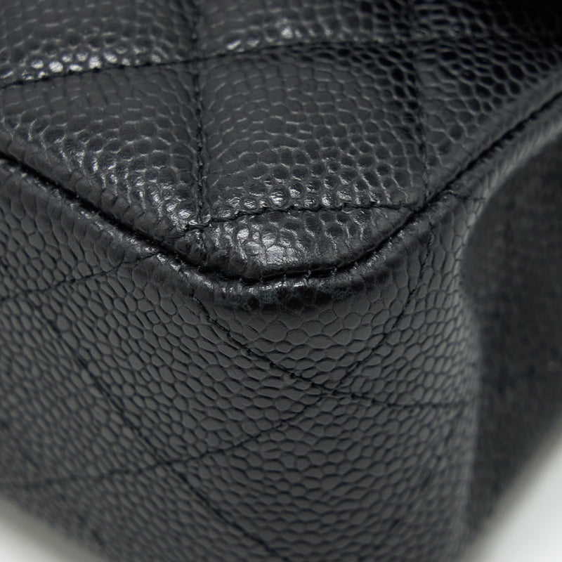Chanel Medium Classic Double Flap Bag Caviar Black GHW