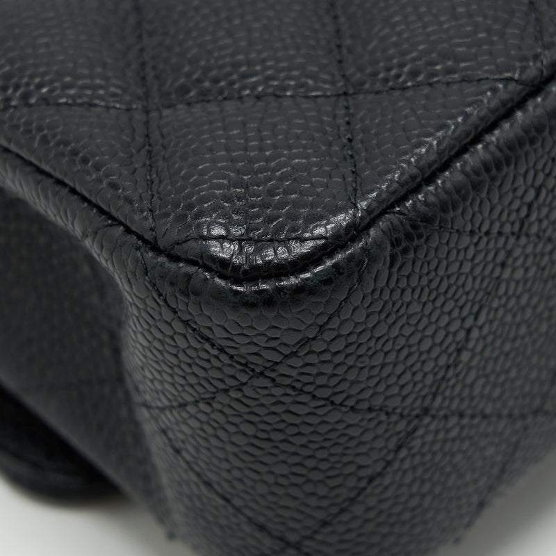 Chanel Medium Classic Double Flap Bag Caviar Black GHW