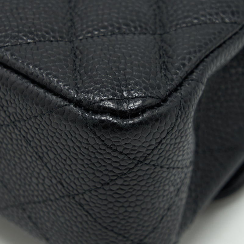 Chanel Medium Classic Double Flap Bag Caviar Black GHW