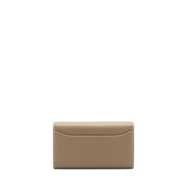 Hermes Constance To Go Epsom Etoupe GHW Stamp Z