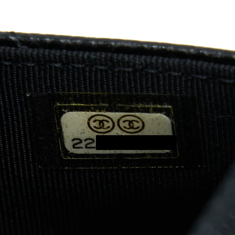 Chanel Classic Wallet On Chain Caviar Black GHW