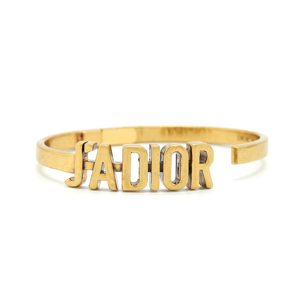 Dior J’adior Bracelet Ruthenium Gold Tone