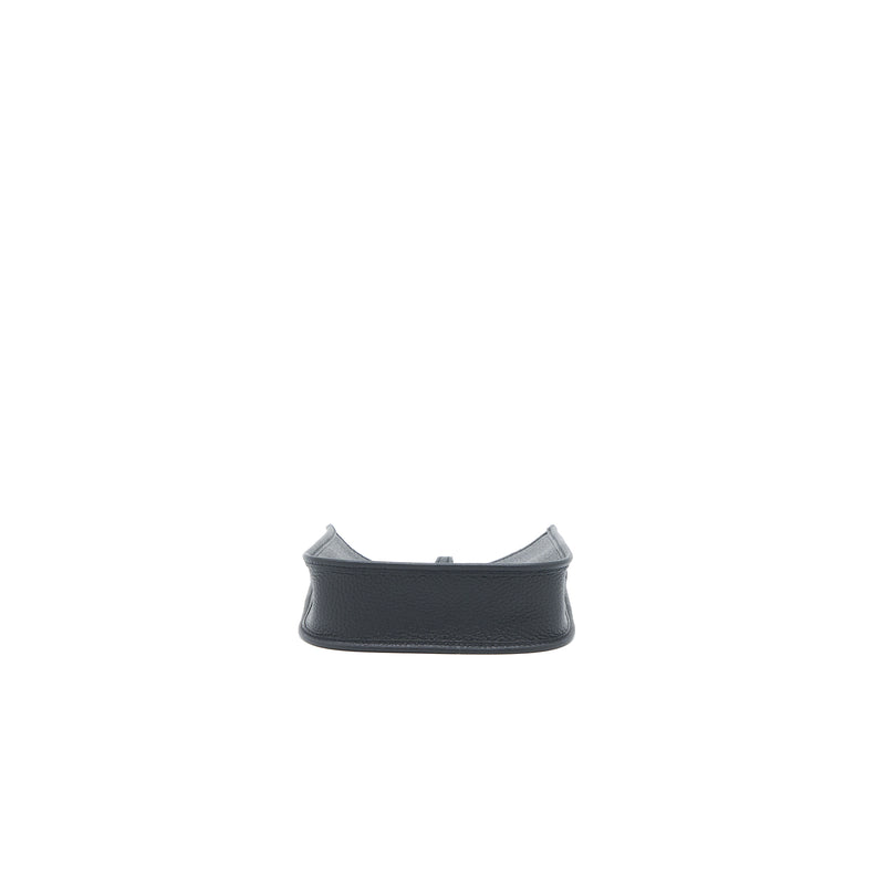 Hermes Mini Evelyne Clemence Black GHW Stamp U