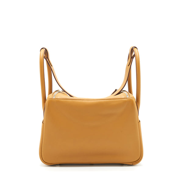 Hermes Lindy 26 Swift Sesame/Lime SHW Stamp Z