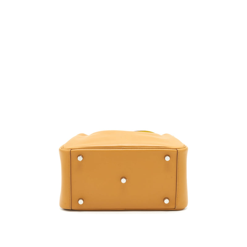 Hermes Lindy 26 Swift Sesame/Lime SHW Stamp Z