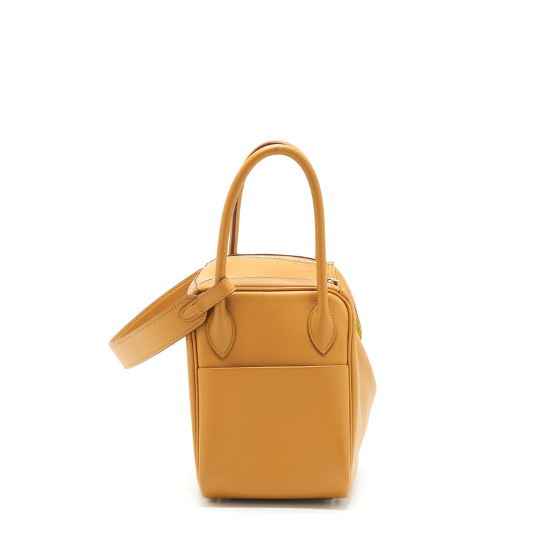 Hermes Lindy 26 Swift Sesame/Lime SHW Stamp Z