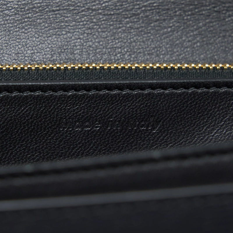 Celine Medium Classic Box Calfskin Liege Anthracite GHW