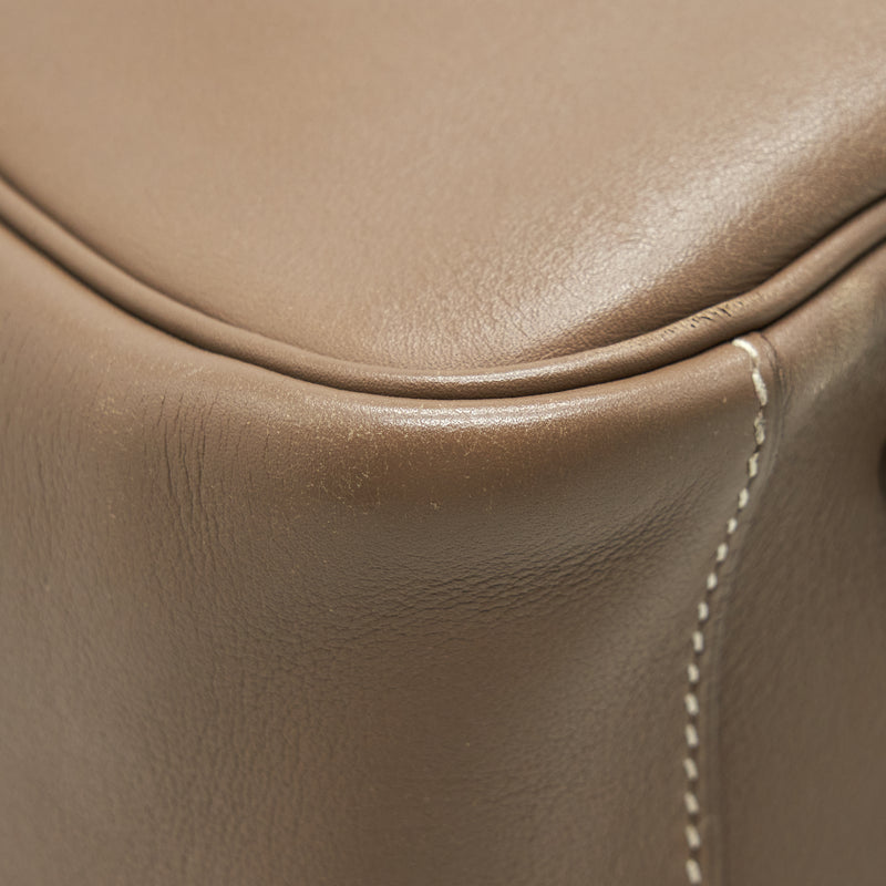Hermes Lindy 34 Swift Etoupe SHW Stamp Square K