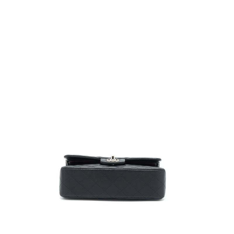 Chanel Small Classic Double Flap Bag Lambskin Black SHW