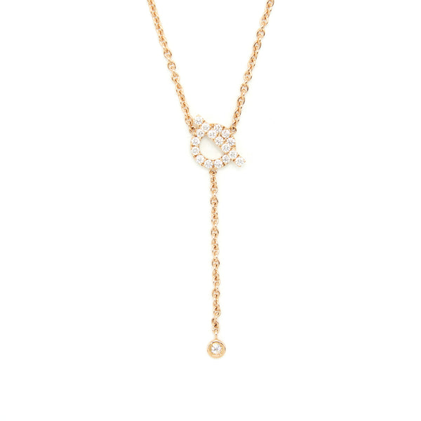 Hermes Collier Cravats Finesse 18DO 55ct ORR-18K Necklace