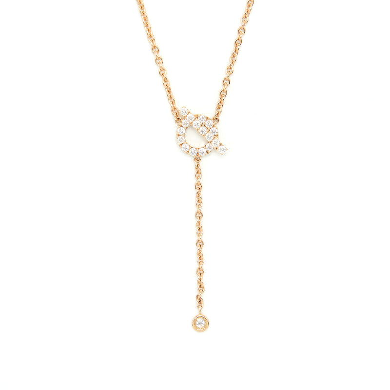 Hermes Collier Cravats Finesse 18DO 55ct ORR-18K Necklace
