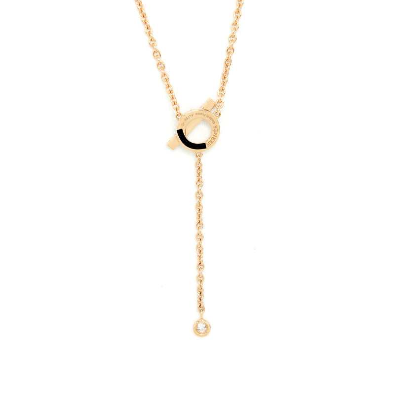 Hermes Collier Cravats Finesse 18DO 55ct ORR-18K Necklace