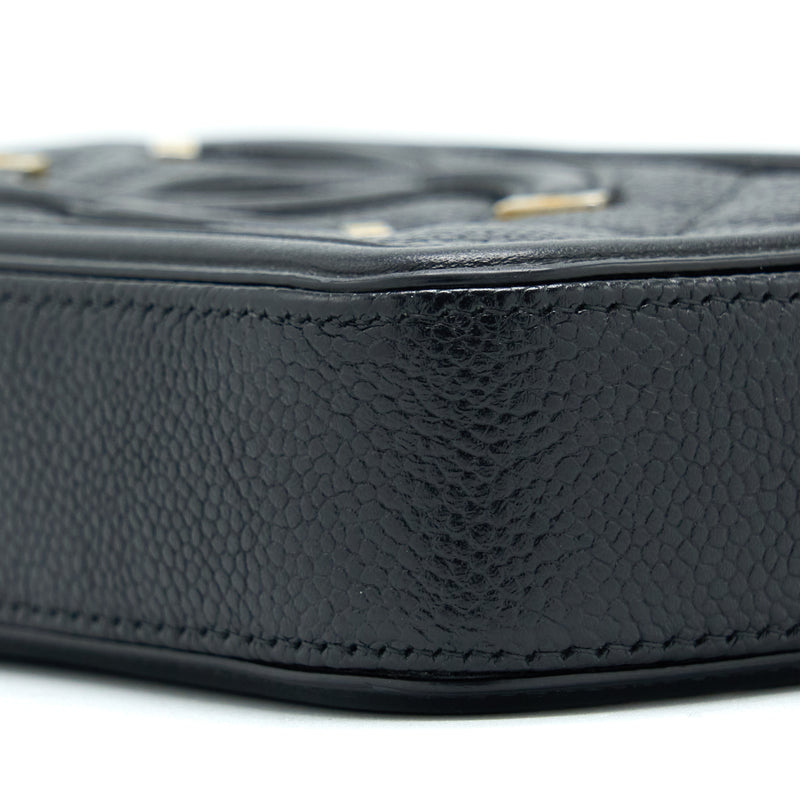 Chanel Filigree Long Wallet On Chain Caviar Black GHW