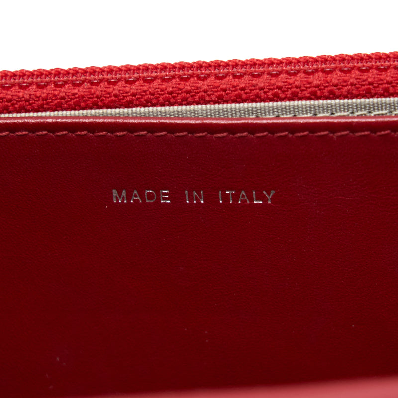 Chanel Wallet on Chain Patent Red SHW