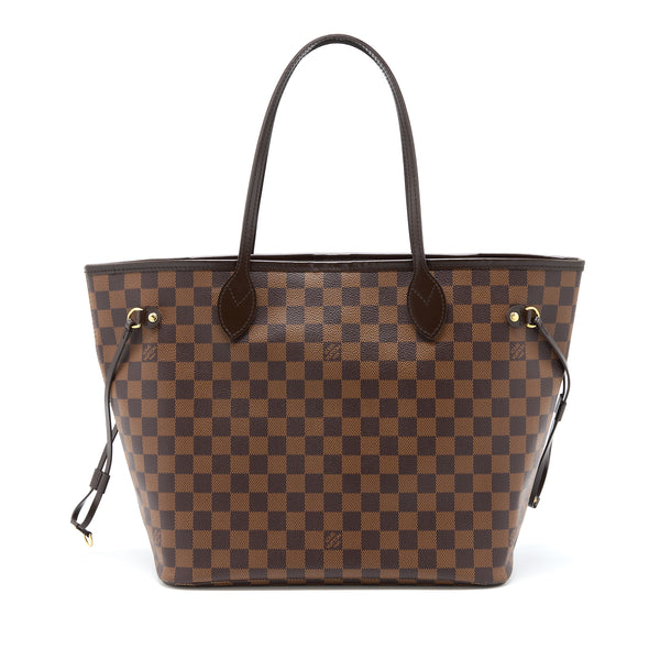 Louis Vuitton Neverfull MM Damier Ebene Canvas GHW