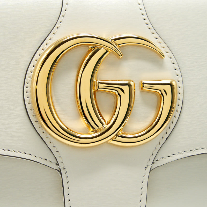 Gucci Small Arli Flap Bag Cream With GHW