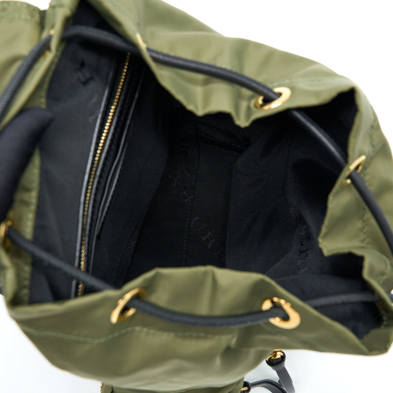 Burberry green backpack hot sale