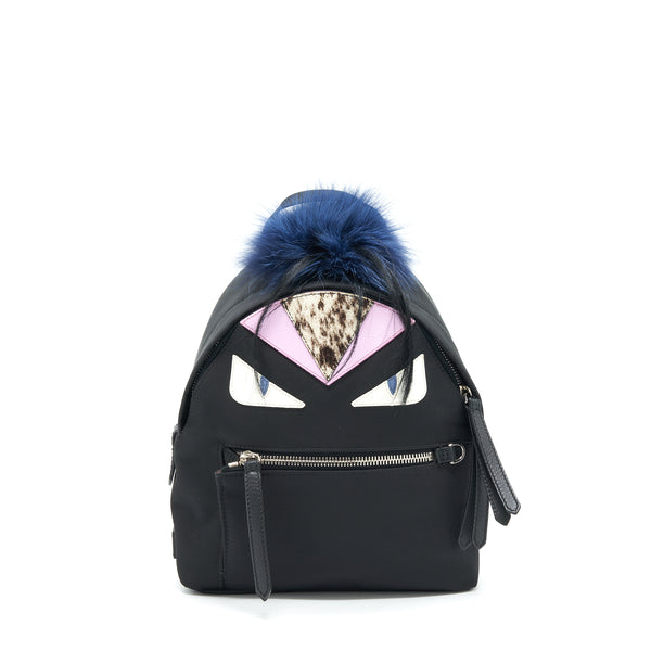 Fendi Mini Monster Backpack Black/ Multicolour SHW