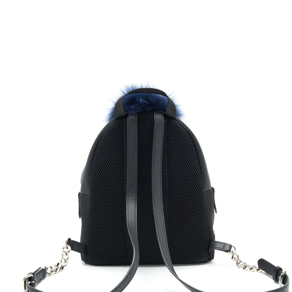 Fendi Mini Monster Backpack Black/ Multicolour SHW