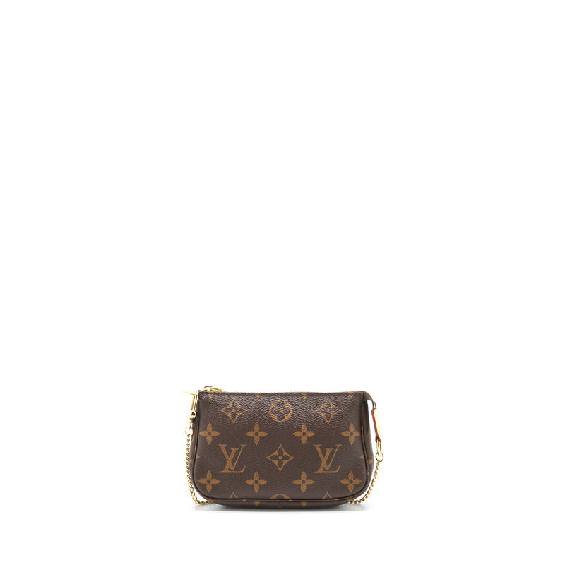 Louis Vuitton Mini Pochette Accessories Monogram Canvas GHW