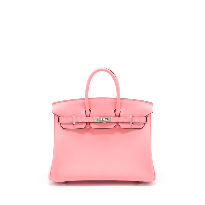 Hermes Kelly 25 Swift K4 Rose Ete SHW stamp Y