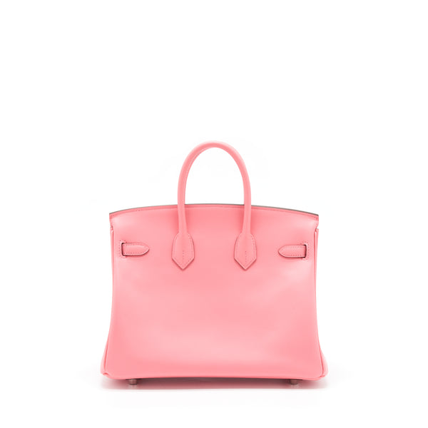 Hermes Birkin 25 Swift K4 Rose Ete SHW Stamp Y