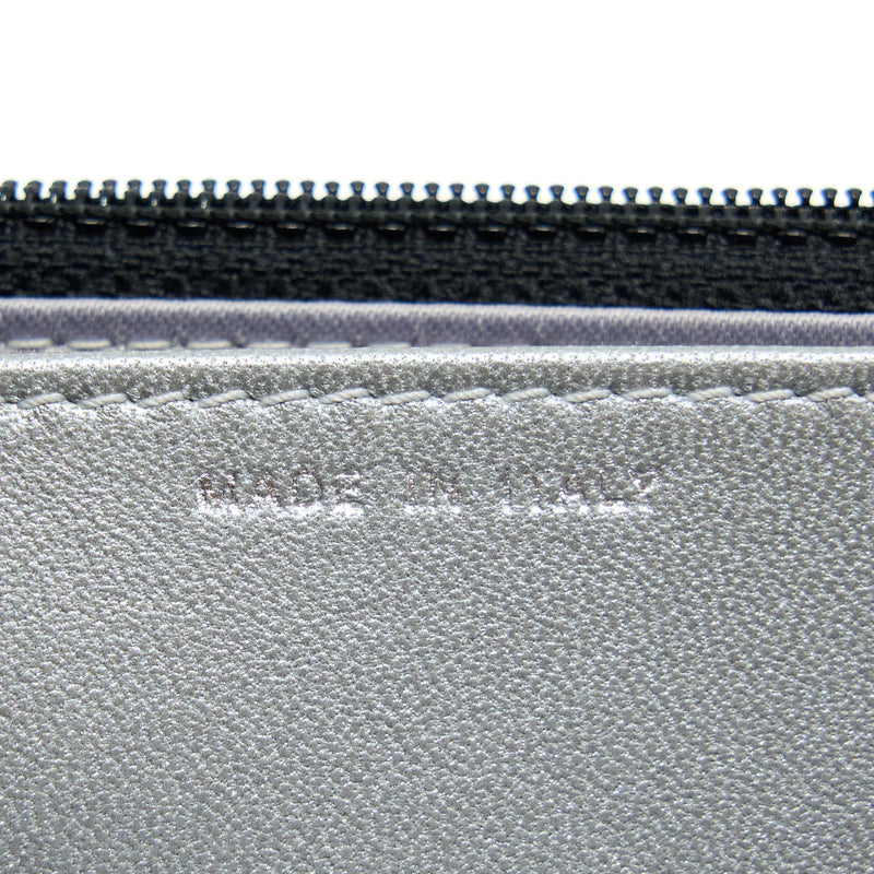 Chanel Camellia Wallet On Chain Lambskin Black SHW