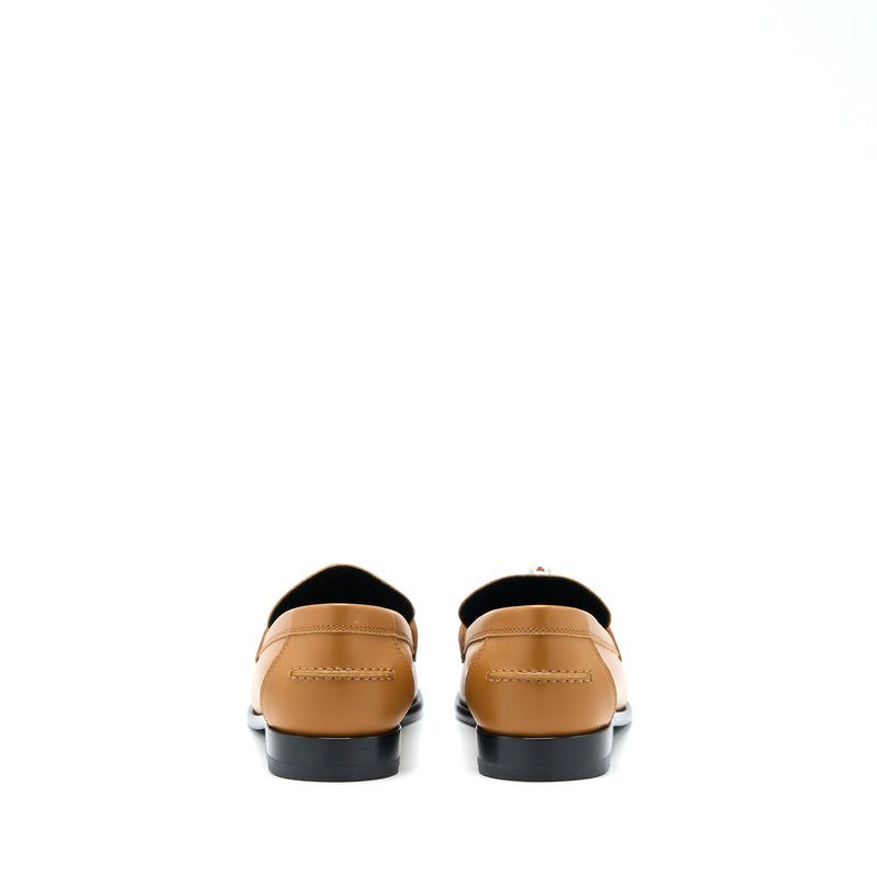 Hermes Size 37.5 Femme Destin Loafer Calfskin Natural SHW