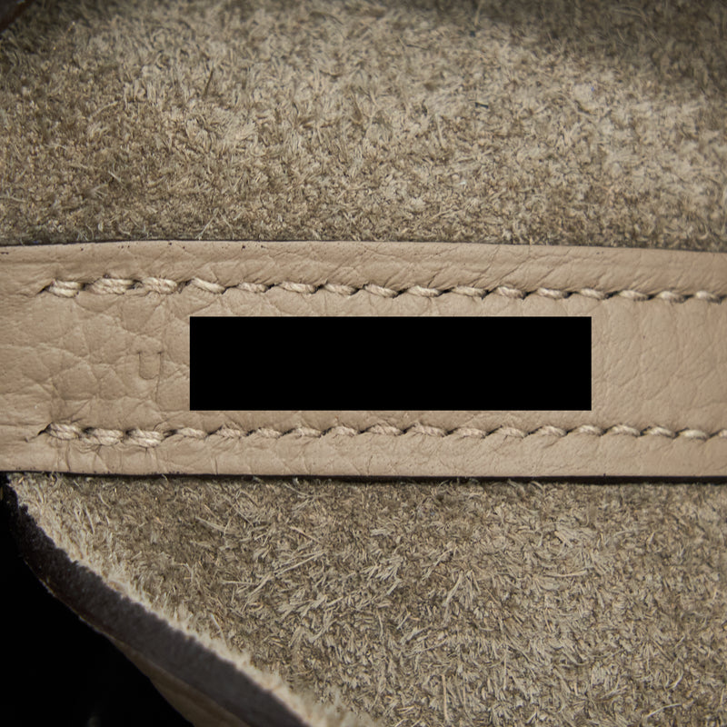 Hermes Picotin 18 Clemence 81 Gris Tourt SHW Stamp U